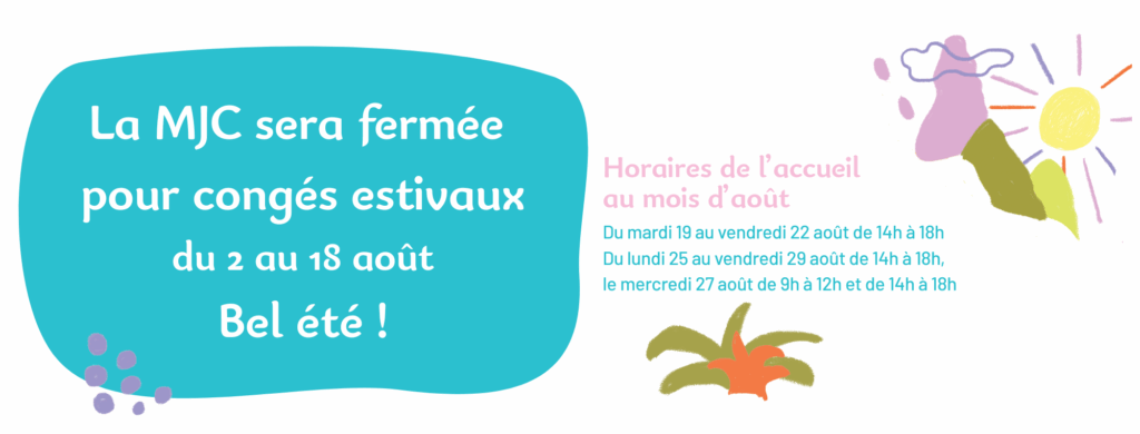 BANNIERE FERMETURE ESTIVALE